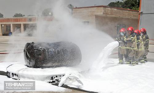 بازدید نمایندگان مجلس از مرکز آموزش بین‌المللی آتش‌نشانی 17