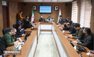 نشست خبری مشترک مدیران عامل شرکت ساماندهی مشاغل و شرکت شهربان شهرداری تهران 14