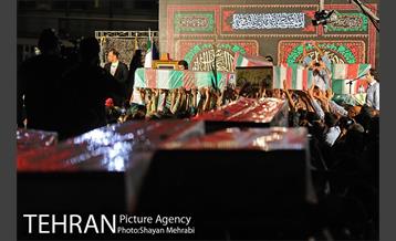 مراسم وداع با 150 شهید دوران دفاع مقدس 55