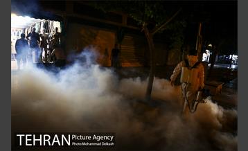 ضدعفونی بازارچه شهر ری و حرم عبدالعظیم حسنی (ع) 18