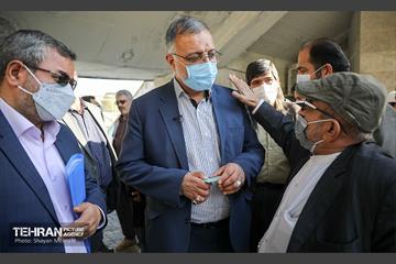 بـازدید میدانی شهردار تهـران از منطقه 20