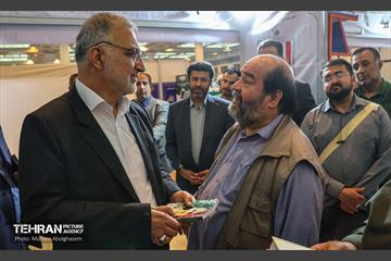 بازدید شهردار تهران از سی‌وپنجمین نمایشگاه بین‌المللی کتاب تهران 3