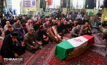 تشییع پیکر جانباز شهید سردار محمدحسین منصوری 6