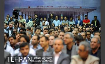 مراسم تکریم و معارفه مدیرعامل شرکت بهره برداری مترو تهران 6