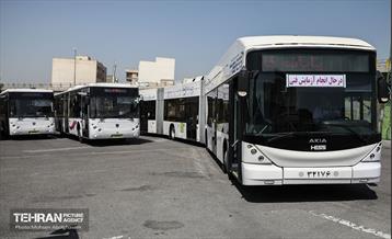 بازدید اصحاب رسانه از منطقه ۵ شرکت واحد اتوبوسرانی 29