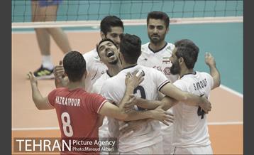 دیدار تیم های ملی والیبال ایران و چین 16