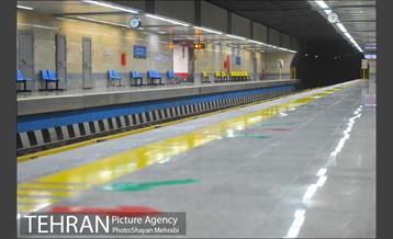 افتتاح ایستگاه شهید محلاتی از خط ٣ مترو 17