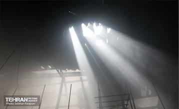 آتش‌سوزی انبار لوازم موتورسیکلت 17