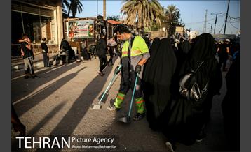 حضور نیروهای خادم الحسین(ع) شهرداری تهران در عراق 13