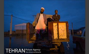 عملیات تخلیه آب از محلات گمیشان 34