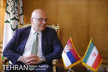 دیدار سرپرست شهرداری تهران با وزیر فرهنگ و رسانه های جمهوری صربستان 8