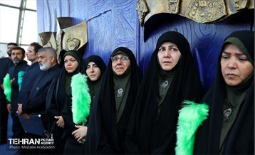 آیین اهتزاز پرچم گنبد ائمه اطهار "گنبد عاشقی" 2