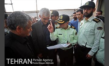 بازدید شهردار تهران از ستاد شهرداری تهران در حرم امام خمینی(ره) 5