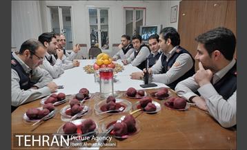 شب یلدای آتشنشانان ایستگاه ۳۶ شهید همتی 3