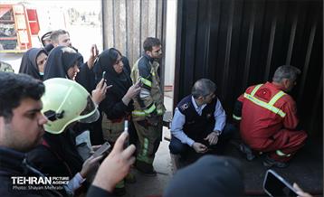 دوره آموزشی آتش‌نشانی ویژه خبرنگاران 3