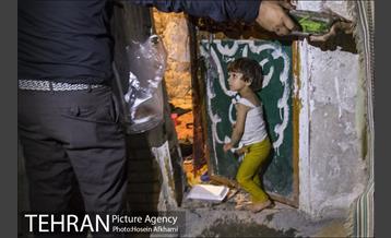 لقمه های مهربانی در محله امام زاده یحیی 17