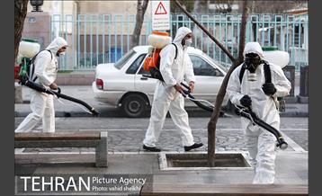 ضد عفونی و پاکسازی بازار تهران 14