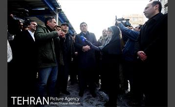 بازدید شهردار تهران از پروژه میدانگاه شهری امیر کبیر 15