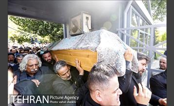 مراسم تشییع پیکر عزت الله انتظامی 34