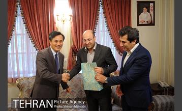 دیدار کیم سئونگ سفیر کره جنوبی با دکتر گیل آبادی 12