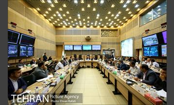 جلسه ستاد مدیریت بحران به مدیریت سیدمحمدعلی افشانی شهردار تهران 8