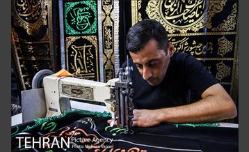 سیاهه فروشان بازارتهران در آستانه محرم  17