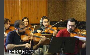 تمرین ارکستر فیلارمونیک ایران 11