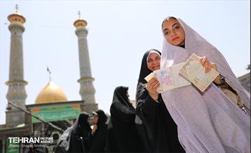 انتخابات چهاردهمین دوره ریاست جمهوری - حرم حضرت عبدالعظیم حسنی(ع) 13