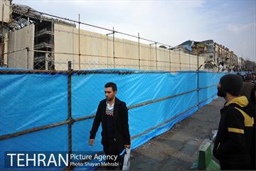 بازگشایی خیابان جمهوری پس از حادثه پلاسکو 20