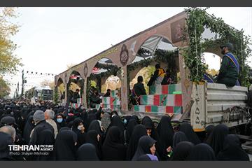 تشییع پیکر ۲۰۰ شهید گمنام دفاع مقدس در تهران 34