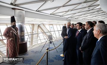 بازدید شهردار دوشنبه از برج میلاد 11