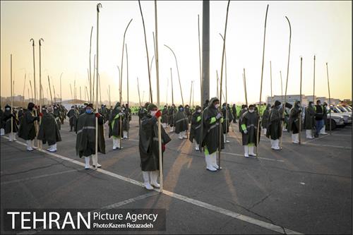 مانور عملیات برف روبی شهرداری منطقه 19