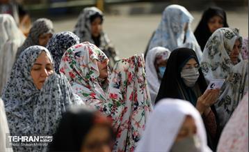 اقامه نماز عید فطر در شهرک اکباتان 7