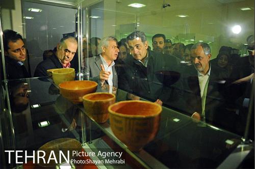 افتتاح موزه باستان شناسی تهران با حضور شهردار تهران 8