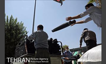 آیین اهدا و ارسال پرچم های عزاداری امام حسین(ع) 19