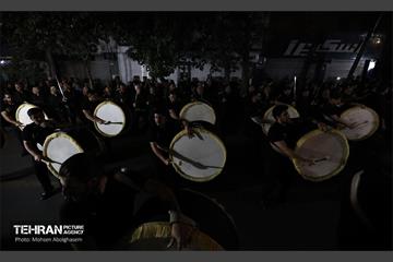عزاداری شب تاسوعای حسینی در میدان منیریه 8