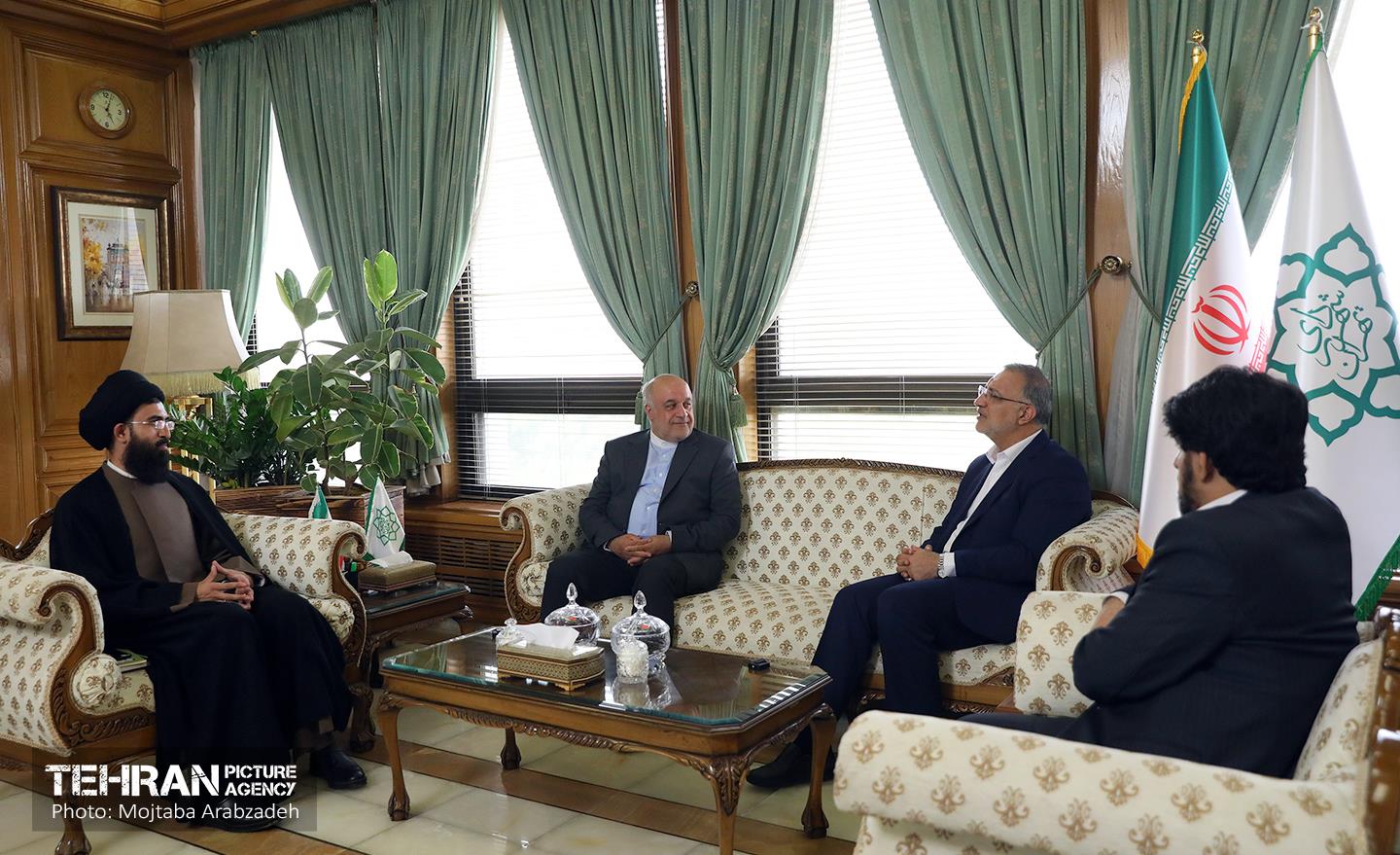 دیدار سفیر ایران در لبنان با شهردار تهران 5