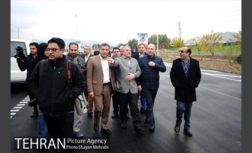 افتتاح فاز نخست پروژه بزرگراه شهید رستگاری 5