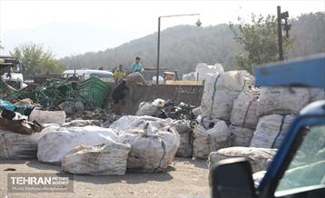 مرکز غیرمجاز جمع‌آوری پسماند 58