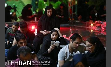 مراسم احیای شب بیست و سوم ماه رمضان در خانه هنرمندان 12