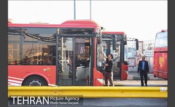فعالیت شبانه روزی BRT تهران 17