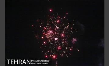 نورافشانی در میدان آزادی به مناسبت نیمه شعبان 3