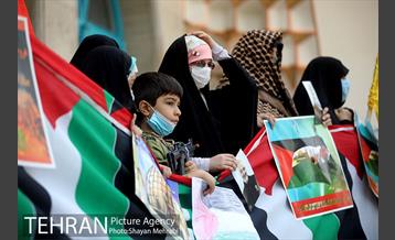 تجمع دانشجویی و مردمی در حمایت از مردم فلسطین 8