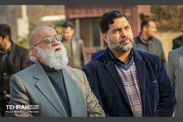 مراسم رونمایی از سازه حجمی عروج 13