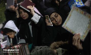 احیای شب‌ بیست‌ویکم ماه رمضان در مقبره الشهدای گمنام ندسا 13