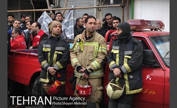 سومین روز عملیات امداد ونجات حادثه پلاسکو -5 12