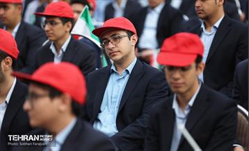 آئین بازگشایی مدرسه البرز 54