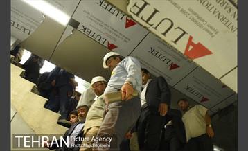 بازدید شهردار تهران از پایانه خط 6 مترو تهران -2 8