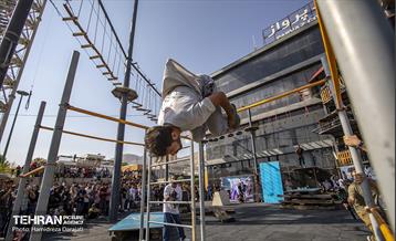 مسابقات پارکور فری استایل  15