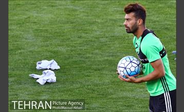 تمرین تیم ملی فوتبال